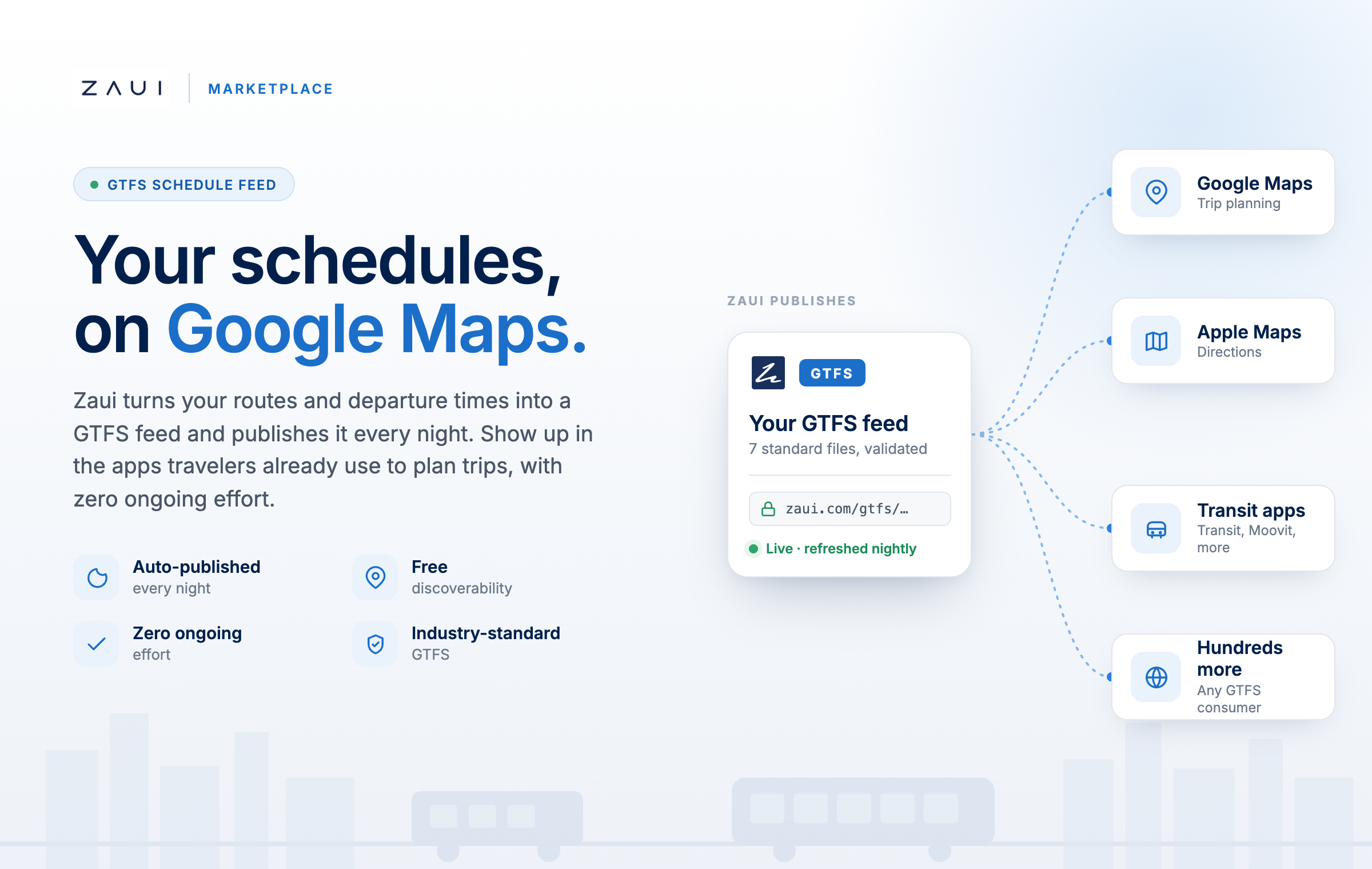 GTFS Integration for Operators